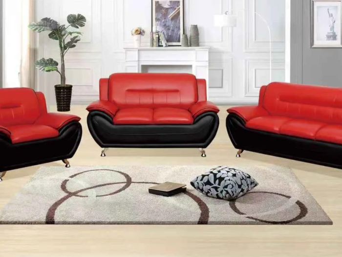 076 SET RED/BLACK