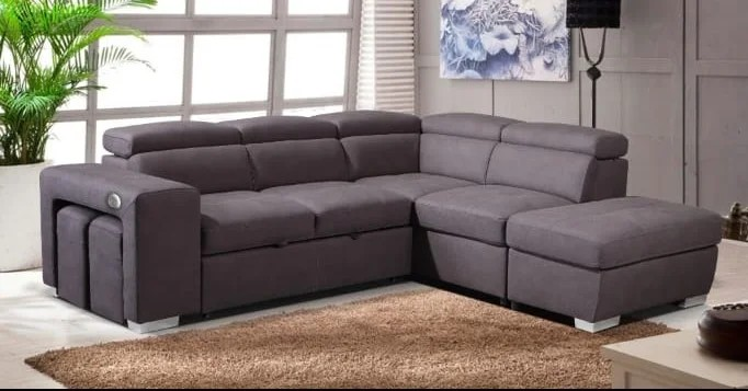 1706 – SECTIONAL SET – LINEN