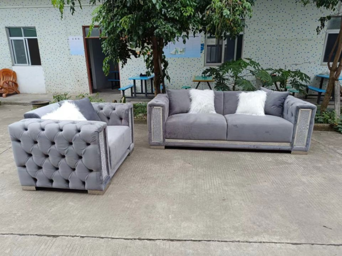 Acme (FS411) Grey_Sofa Set