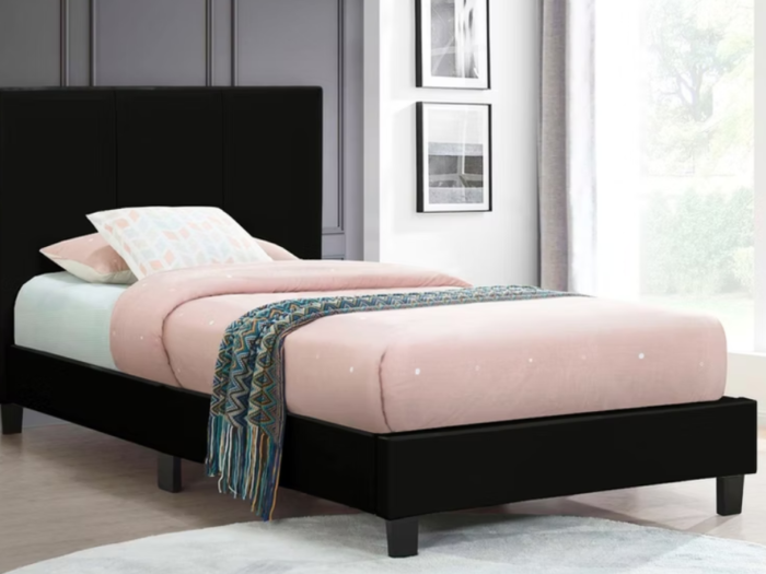 Uptown Single Bed (Black)